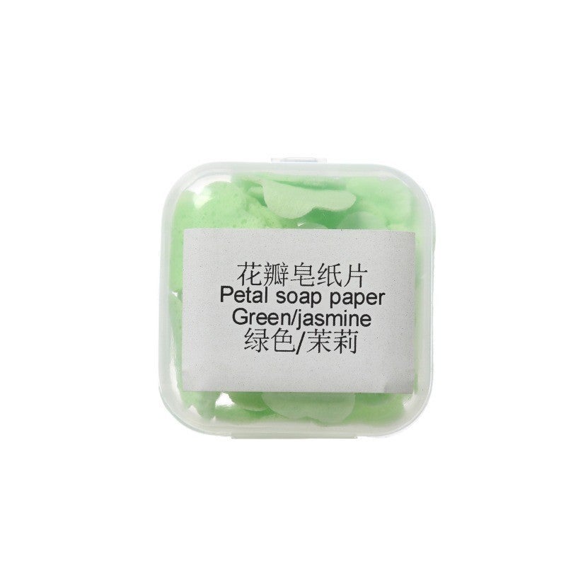 Generic Portable Soap Sheets for Travel Green [small boxed] Jasmine 