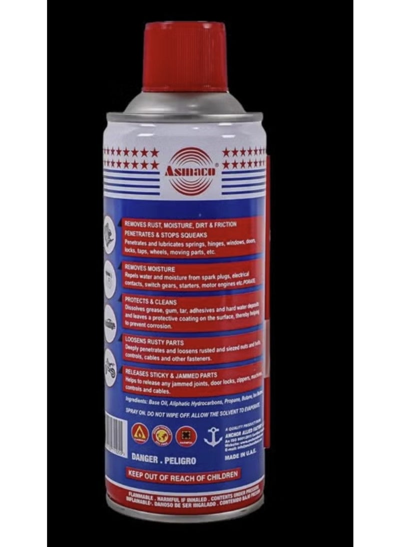 Asmaco Rust Remover Spray with Penetrating Action RS-20  400mL - Image 2