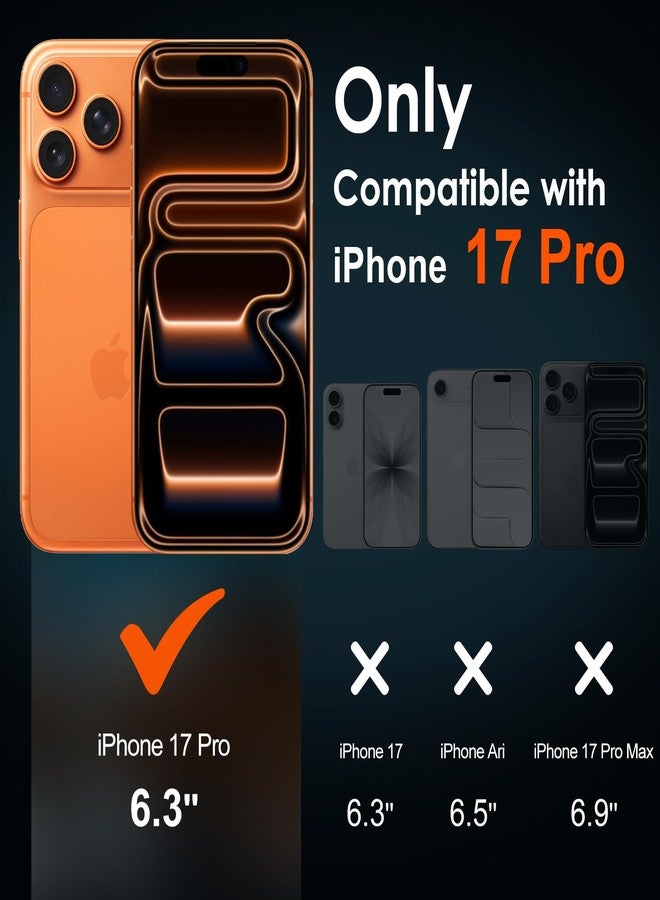 ivoler Pack of 2 Screen Protectors for iPhone 17 Pro, Tempered Glass Screen Protector with Easy Installation Tool, 9H Hardness, HD Clear, Anti-Scratch, Anti-Bubble, Anti-Shock - Image 2