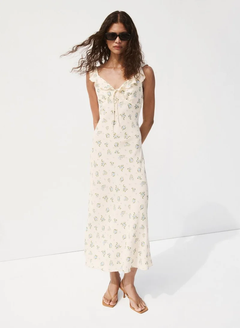 Floral print dress