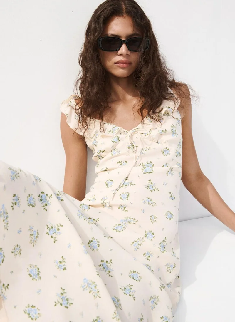 MANGO  Floral print dress for Women | Best Price UAE