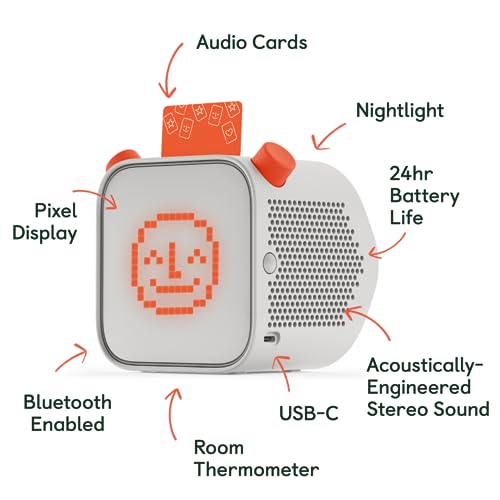 YOTO Player (3rd Gen.) + Starter Pack for Little Kids Bundle – Kids Bluetooth Audio Speaker, All-in-1 Screen-Free Device for Stories Music Podcasts Radio White Noise Thermometer Nightlight - Image 2