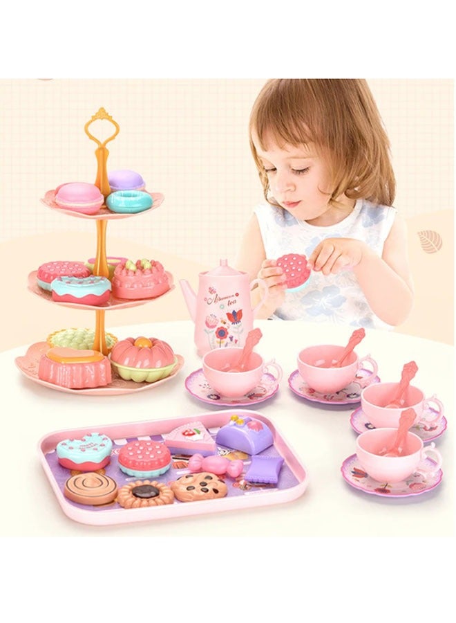 YelaJoy Girl Game Toy Set, Pretend to Play, Pretend to Play for Boys and Girls, Pretend to Play for Toddlers, Kitchen Toys for Boys and Girls, Children's Toys in Portable Suitcases - Image 4