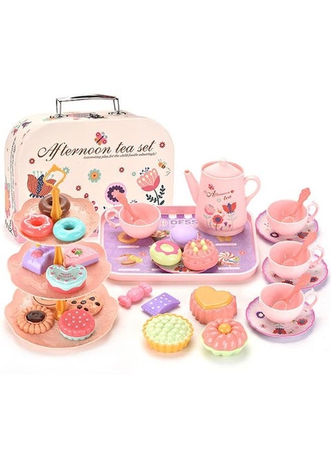 Girl Game Toy Set, Pretend to Play, Pretend to Play for Boys and Girls, Pretend to Play for Toddlers, Kitchen Toys for Boys and Girls, Children's Toys in Portable Suitcases