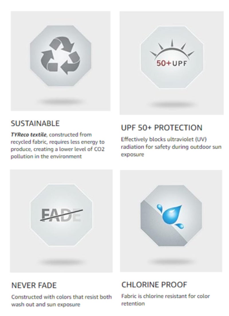 TYR Sport Boys' Solid Jammer Swim Suit,Royal,24 - Image 2