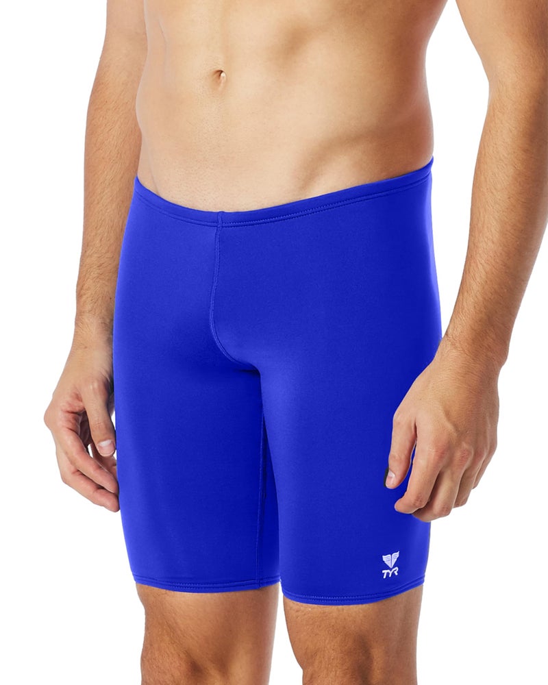 TYR Sport Boys' Solid Jammer Swim Suit,Royal,24 - Image 5