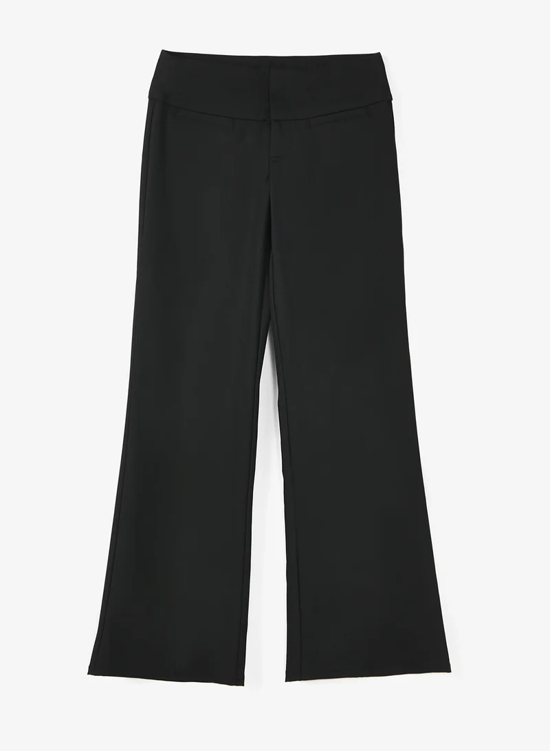 H&M Flared suit trousers