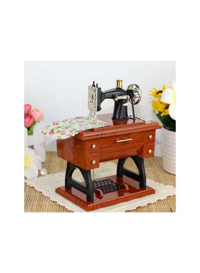 Sewing Machine Music Box Vintage Sewing Music Box Music Sartorius Model Gift for Child Kid Girl - Image 3
