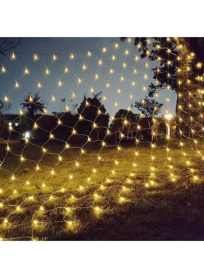 2*3 Net lights (180 LEDs) - Decorative Lighting for Ramadan, Eid, Christmas & Special Events - Image 1