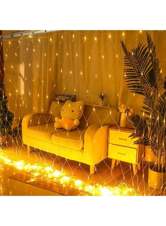 2*3 Net lights (180 LEDs) - Decorative Lighting for Ramadan, Eid, Christmas & Special Events - Image 2