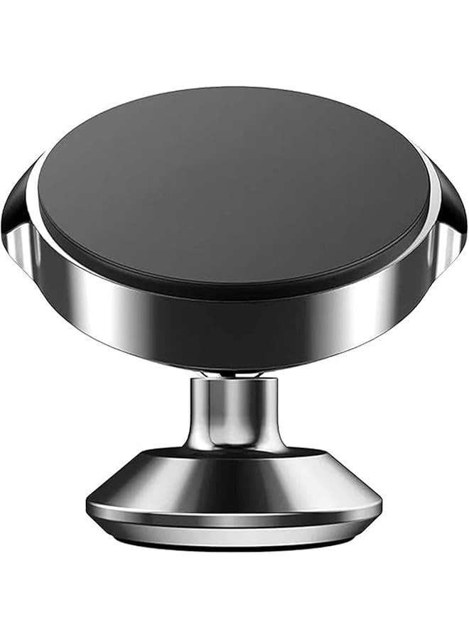 Green Tiger Magnetic Car Phone Holder for Dashboard – 360° Adjustable Mount with 4 N52 Magnets, 3M Adhesive & 2 Metal Plates, Compatible with iPhone 15 Pro Max/Samsung S23 Ultra/Huawei P60 (Black) - Image 1