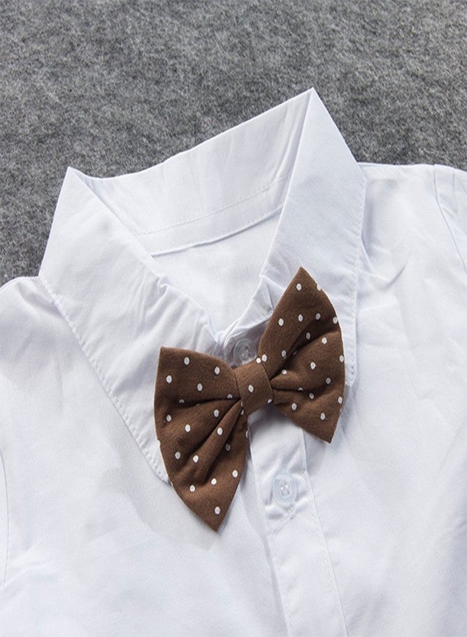 stylesilove Little Boy 4-piece Chic Tuxedo Outfit (90/12-18 Months) - Image 3