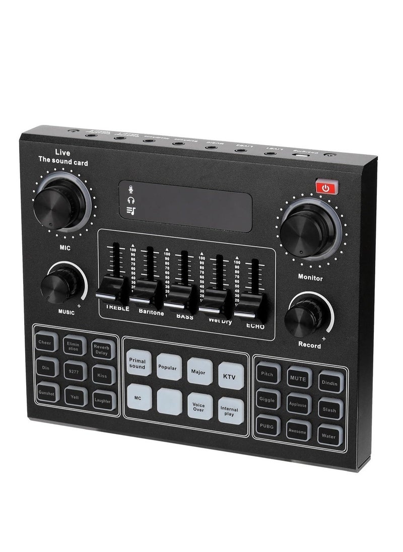 MIRHA Elite V9 Sound Card  BM800 Pro Microphone Bundle for Advanced Broadcasting - Image 4