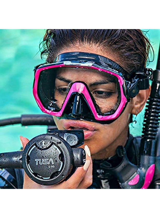 TUSA M1003 Freedom Elite Scuba Diving Mask, Black;Black - Image 4