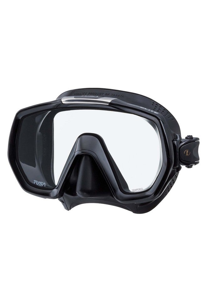 TUSA M1003 Freedom Elite Scuba Diving Mask, Black;Black - Image 2