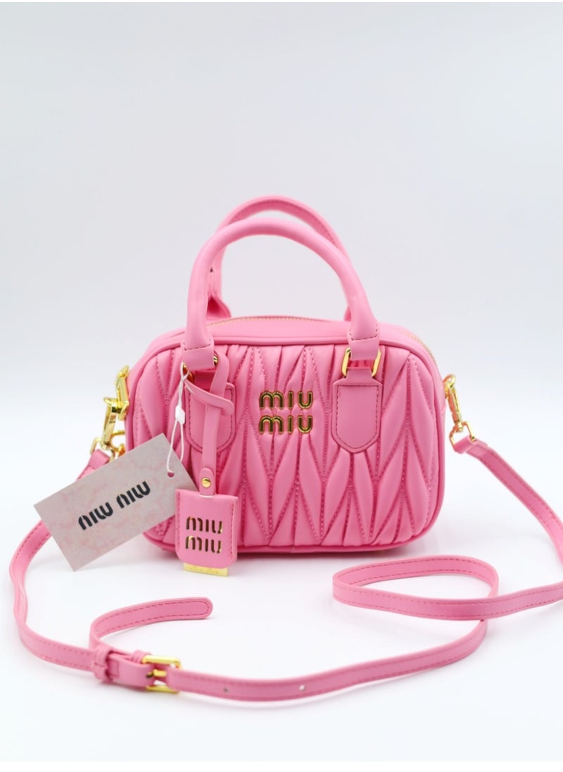 Miu Miu Arcadie Quilted nappa leather bag Shoulder Crossbody  - Image 1