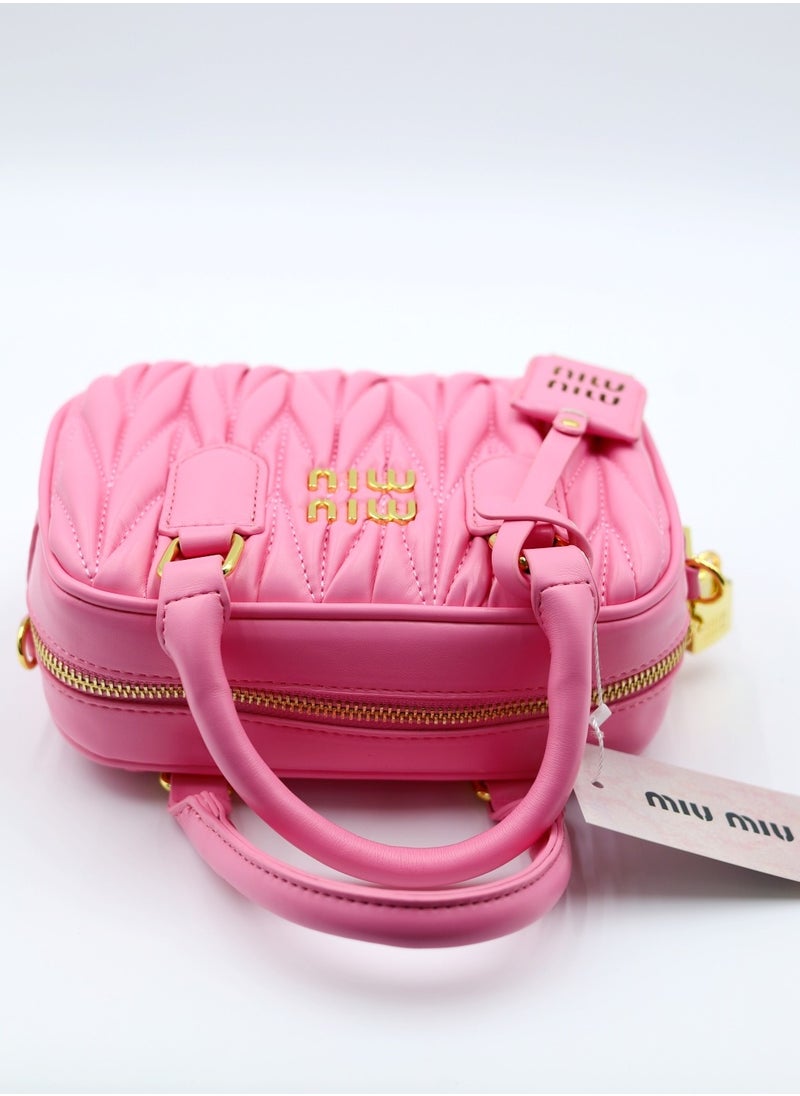 Miu Miu Arcadie Quilted nappa leather bag Shoulder Crossbody  - Image 4