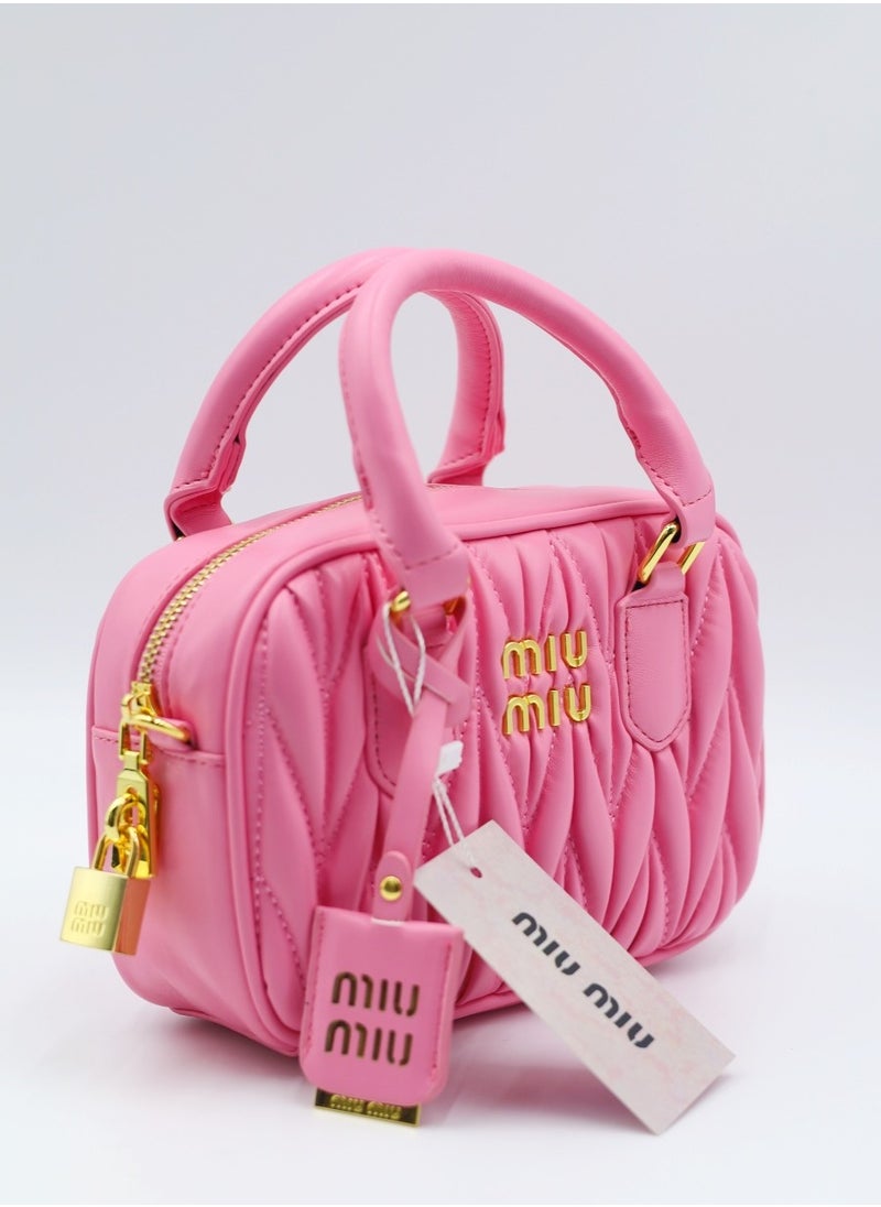Miu Miu Arcadie Quilted nappa leather bag Shoulder Crossbody  - Image 3