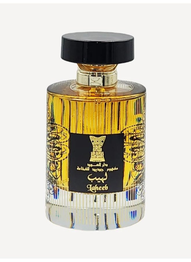 DAR AL OUDD - Laheeb 100ml Exquisite Oud & Bakour Fragrance with Leather and Arabic Flowers for Men - Image 1