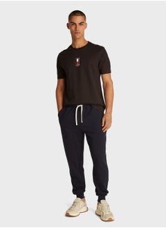 TOMMY HILFIGER Essential Terry Cotton Joggers  - Image 3
