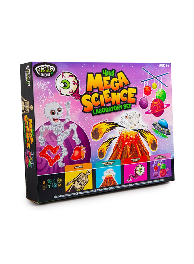 RMS 4 In 1 Mega Science Lab (B) – Fun Kids Toy, Interactive Playtime & Gift Item - Image 1