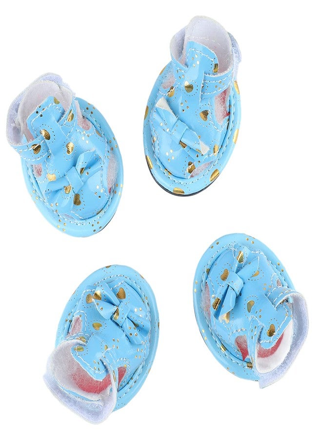 ناروت أحذية للكلاب الصغيرة، أحذية للكلاب الكبيرة، صنادل للحيوانات الأليفة، نعل مطاطي مانع للانزلاق وجيد التهوية مع خطاف وحزام، أحذية مطر للكلاب، أحذية شتوية للكلاب للاستخدام الخارجي - Image 1