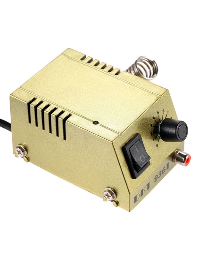 NIBEMINENT Soldering Station Solder Iron Welding Equipment Gold/Black - Image 2