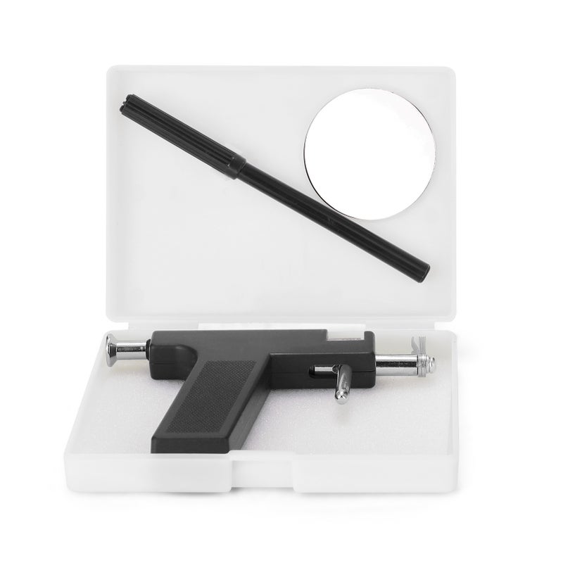 Stainless Steel Body Piercing Tool Kit Professional Ear Nose Navel Piercing Machine with Ears Studs Tools - Image 2