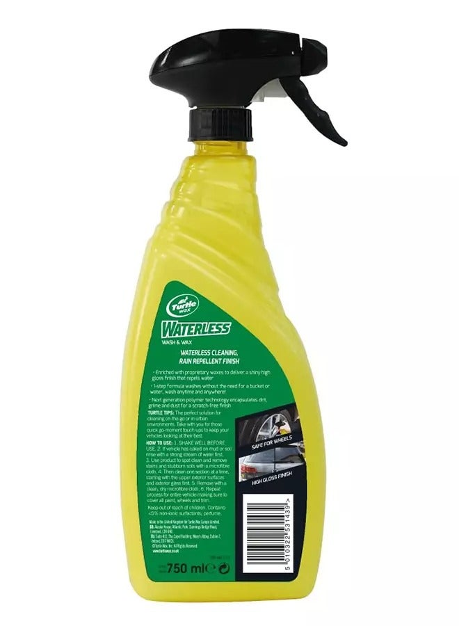 TURTLE Hybrid Wash-Wax Waterless Car Cleaning Spray - Image 2