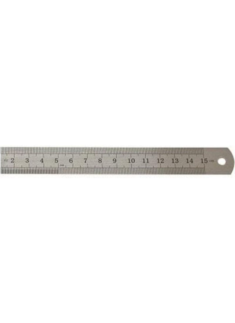 LEO Double Sided Steel Ruler 150 x 20 mm 