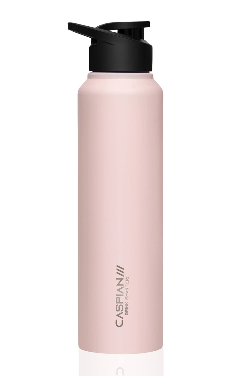 CASPIAN /// HIke ISI Certified Stainless Steel Water Bottle 1 ltr. (Mist Green & Light Pink, 1 Litre, Set of 2)|Leak Proof Sipper for Fridge Home Office Travel School Kids Boys Girls Adults Sports Gym - Image 3