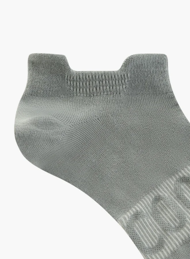 داش Textured Non Terry Ankle Length Socks - Set of 3