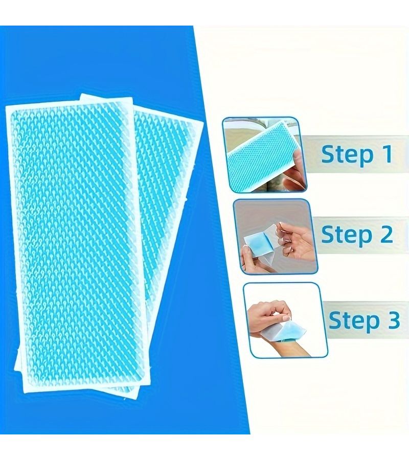 20 40 60 Pcs Quick Acting Cooling Gel Sheets Summer Long Acting Gel Material Suitable For Daily Use And Elderly Care - Image 3