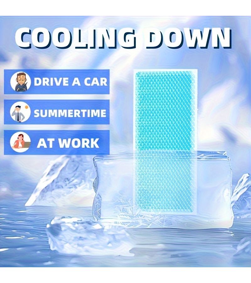20 40 60 Pcs Quick Acting Cooling Gel Sheets Summer Long Acting Gel Material Suitable For Daily Use And Elderly Care - Image 5