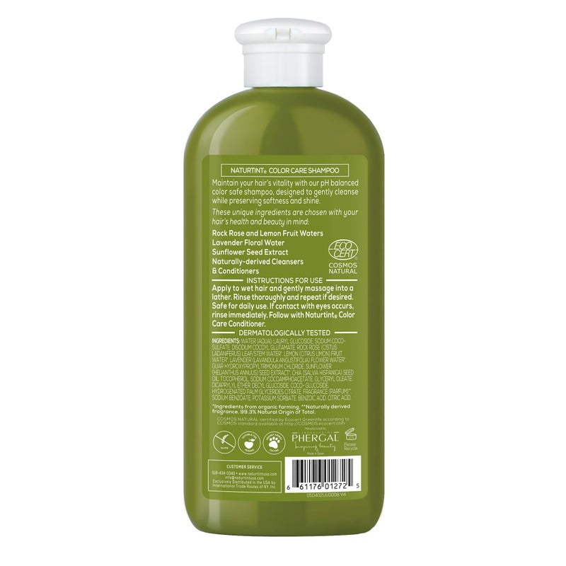 Naturtint Color Care Shampoo for Color-Treated, Dry, or Normal Hair, Formulated to Retain Vibrancy without Parabens, Sodium Lauryl Sulfate or Sodium Laureth Sulfate - Image 2
