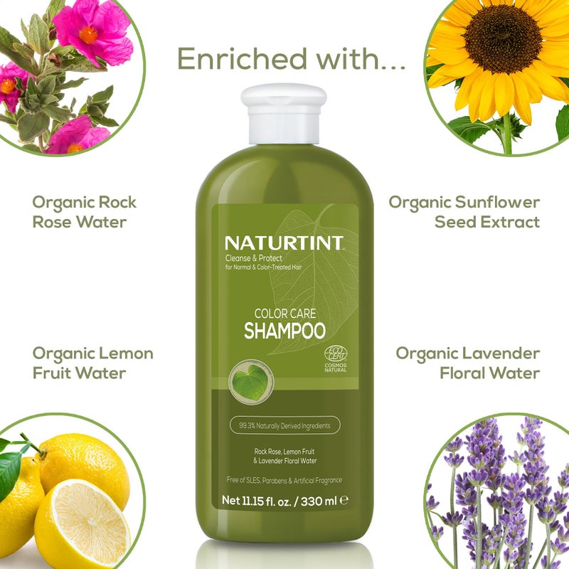 Naturtint Color Care Shampoo for Color-Treated, Dry, or Normal Hair, Formulated to Retain Vibrancy without Parabens, Sodium Lauryl Sulfate or Sodium Laureth Sulfate - Image 3