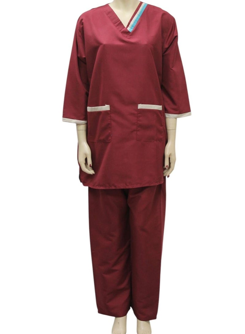 Housemaid Uniform Maid Nanny Scrub Suit - Image 1
