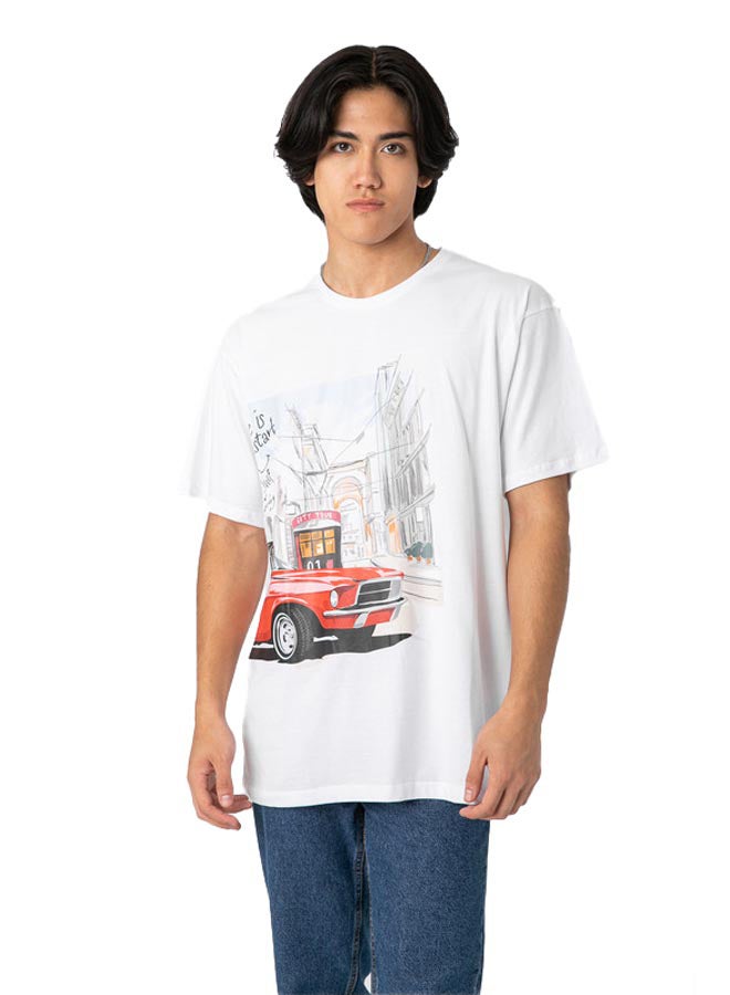 Marco Bergamo تي شيرت بطبعة جرافيكية - Image 2