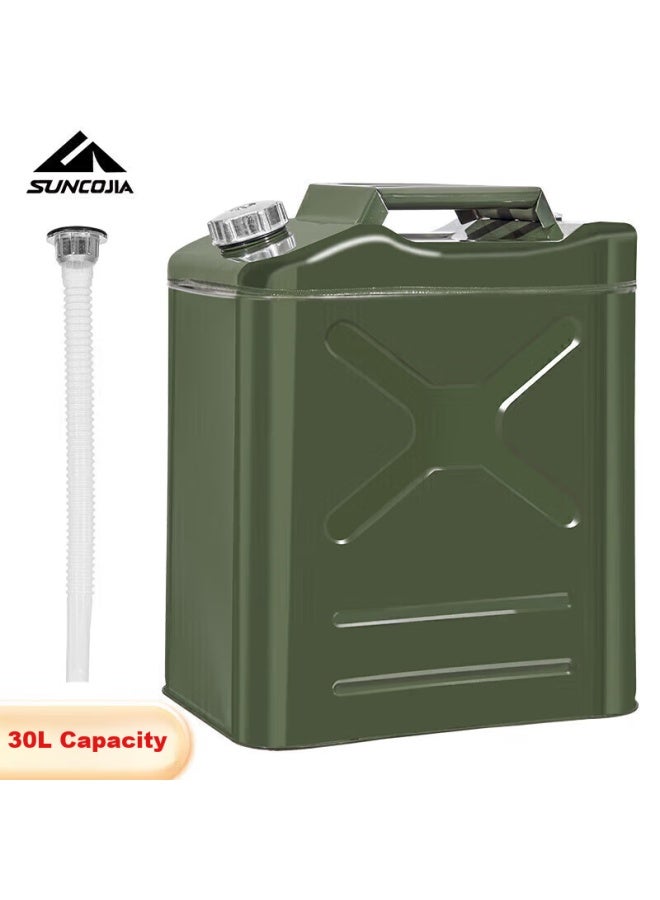 Suncojia Gasoline Can, Spare Fuel Tank, Diesel Can, Portable Fuel Container For Cars And Motorcycles, Fuel Storage Tank, 30l - Image 1