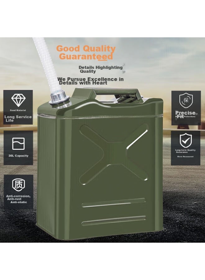 Suncojia Gasoline Can, Spare Fuel Tank, Diesel Can, Portable Fuel Container For Cars And Motorcycles, Fuel Storage Tank, 30l - Image 2