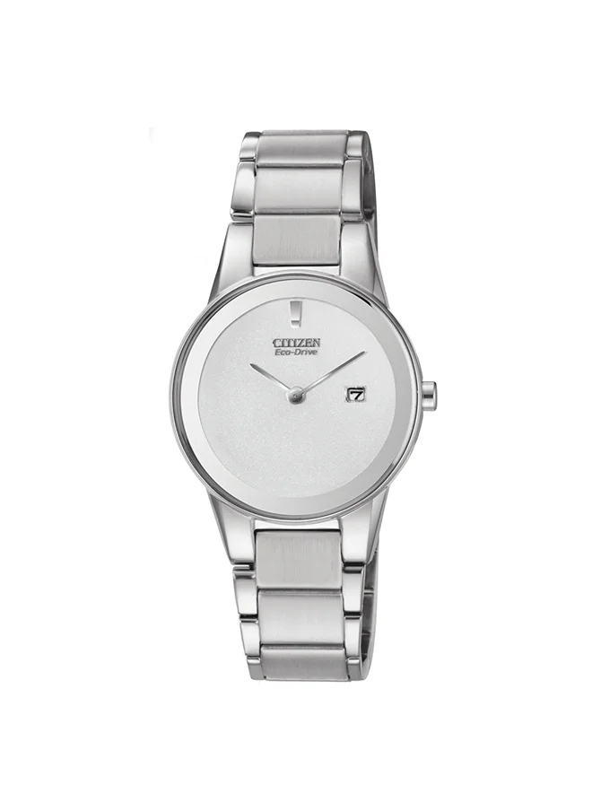 سيتيزن Women's Analog Round Shape Stainless Steel Wrist Watch GA1050-51A 30 Mm