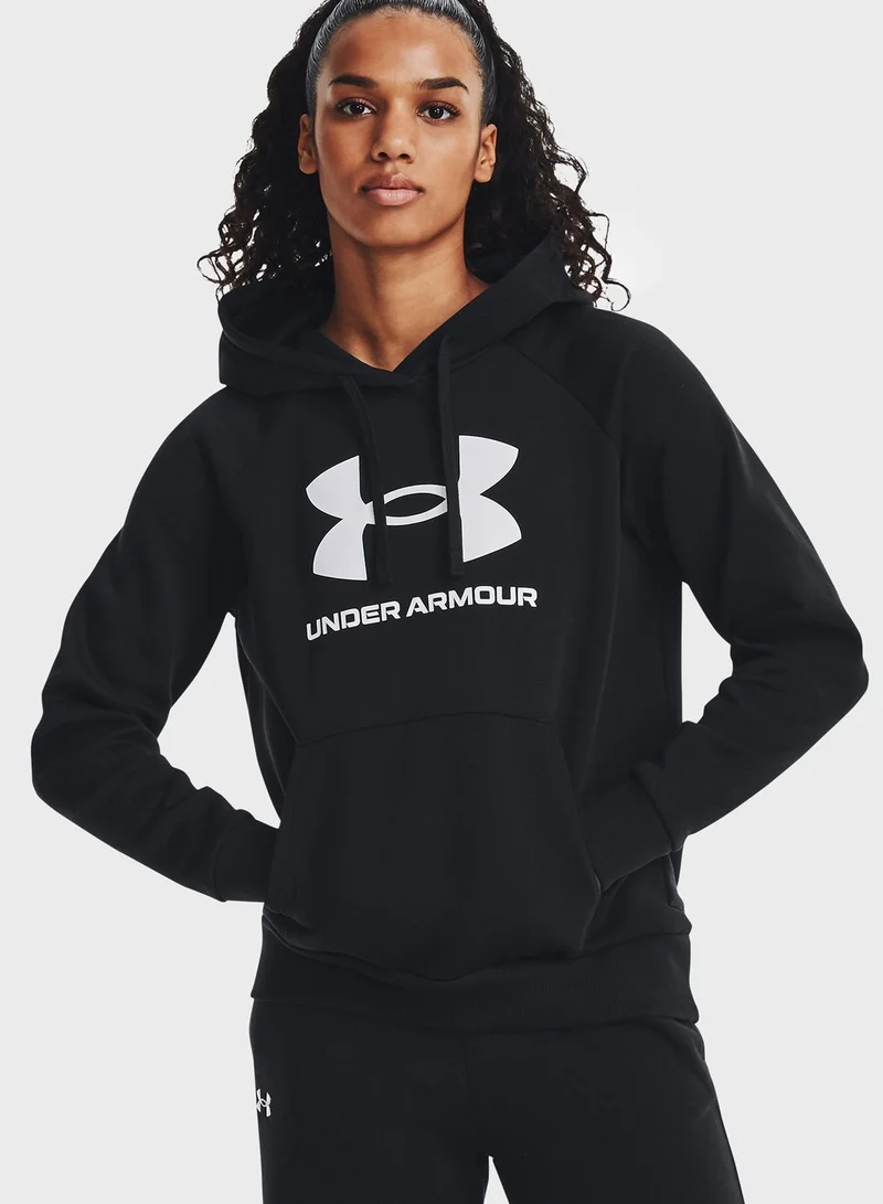UNDER ARMOUR Rival Fleece Big Logo Hoodie