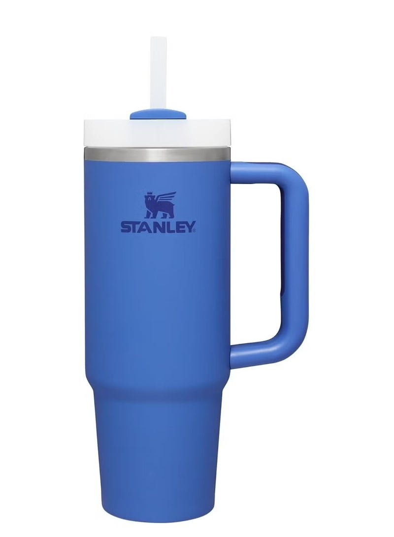 Quencher H2.0 FlowState Stainless Steel Vacuum Insulated Tumbler with Lid and Straw for Water, Iced Tea or Coffee, Smoothie and More 0 oz Iris.