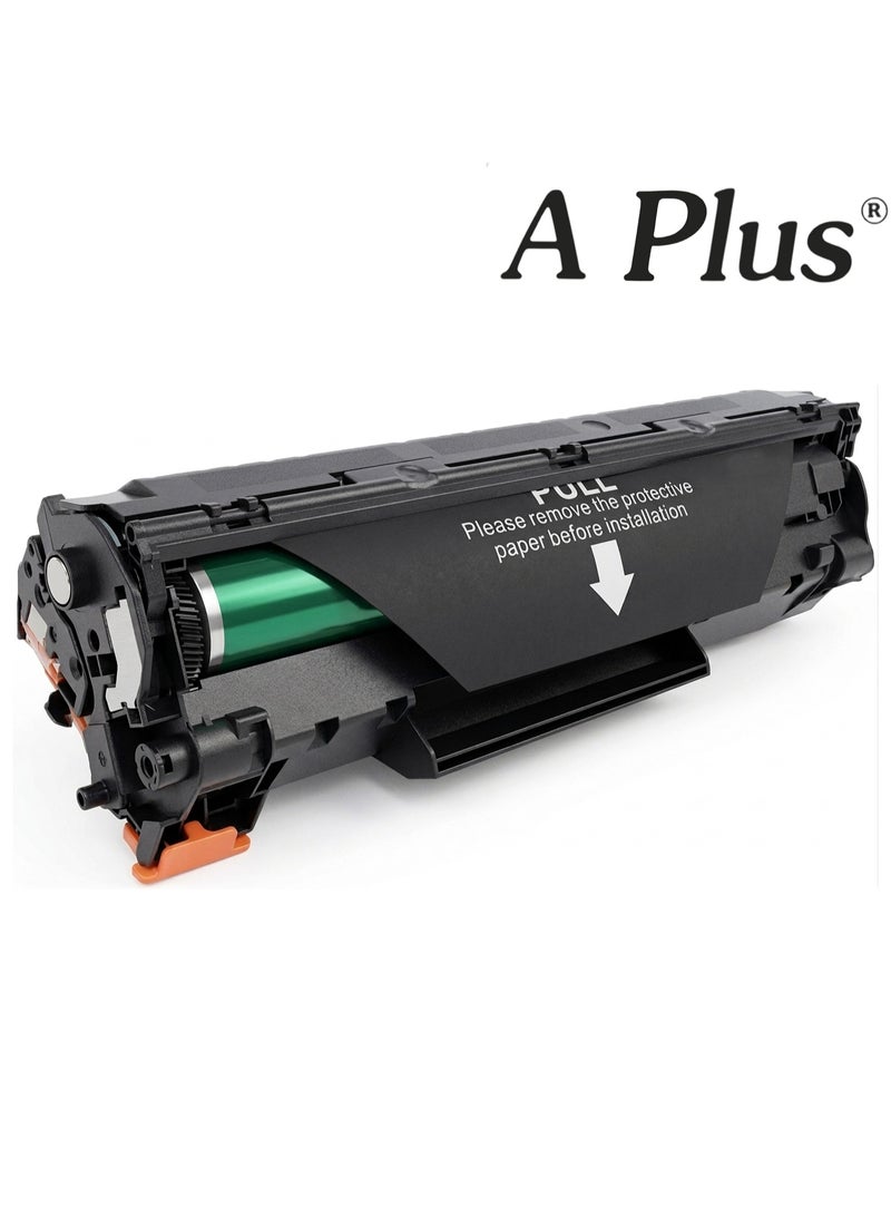 A Plus 85A CE285A 2 Pieces Compatible Black Laser Toner Cartridge for HP LaserJet Pro P1102w P1109w M1212nf M1217nfw - Image 2