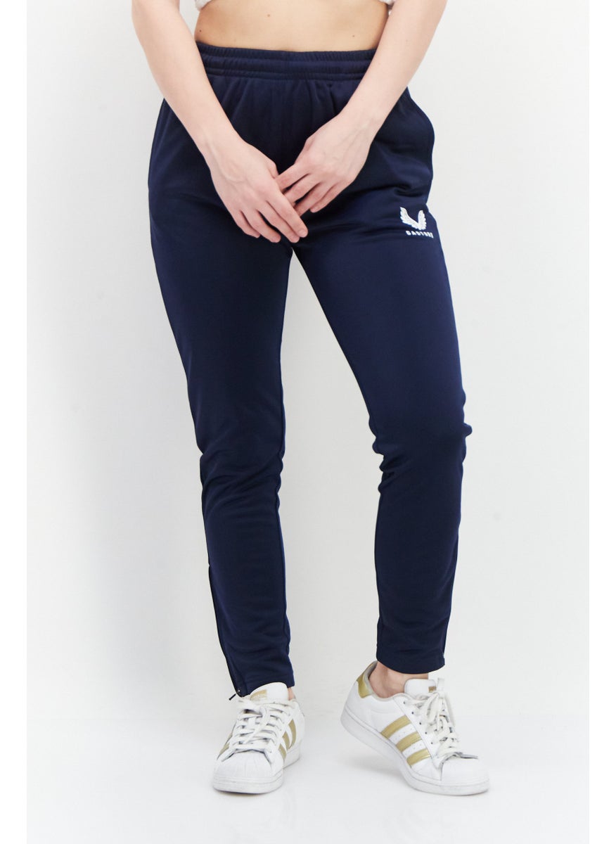 CASTORE - Women Sportswear Fit Brand Logo Track Pants, Navy - Image 1