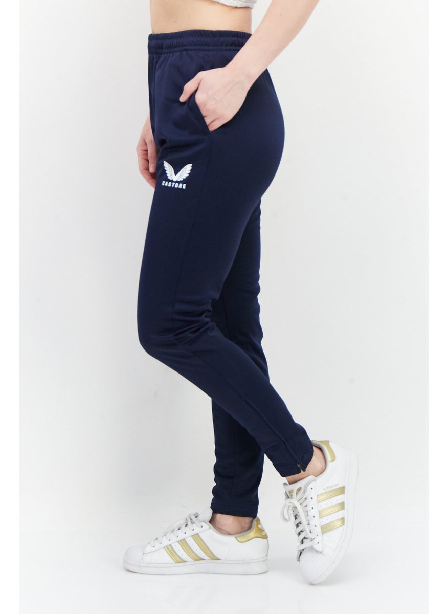 CASTORE - Women Sportswear Fit Brand Logo Track Pants, Navy - Image 1