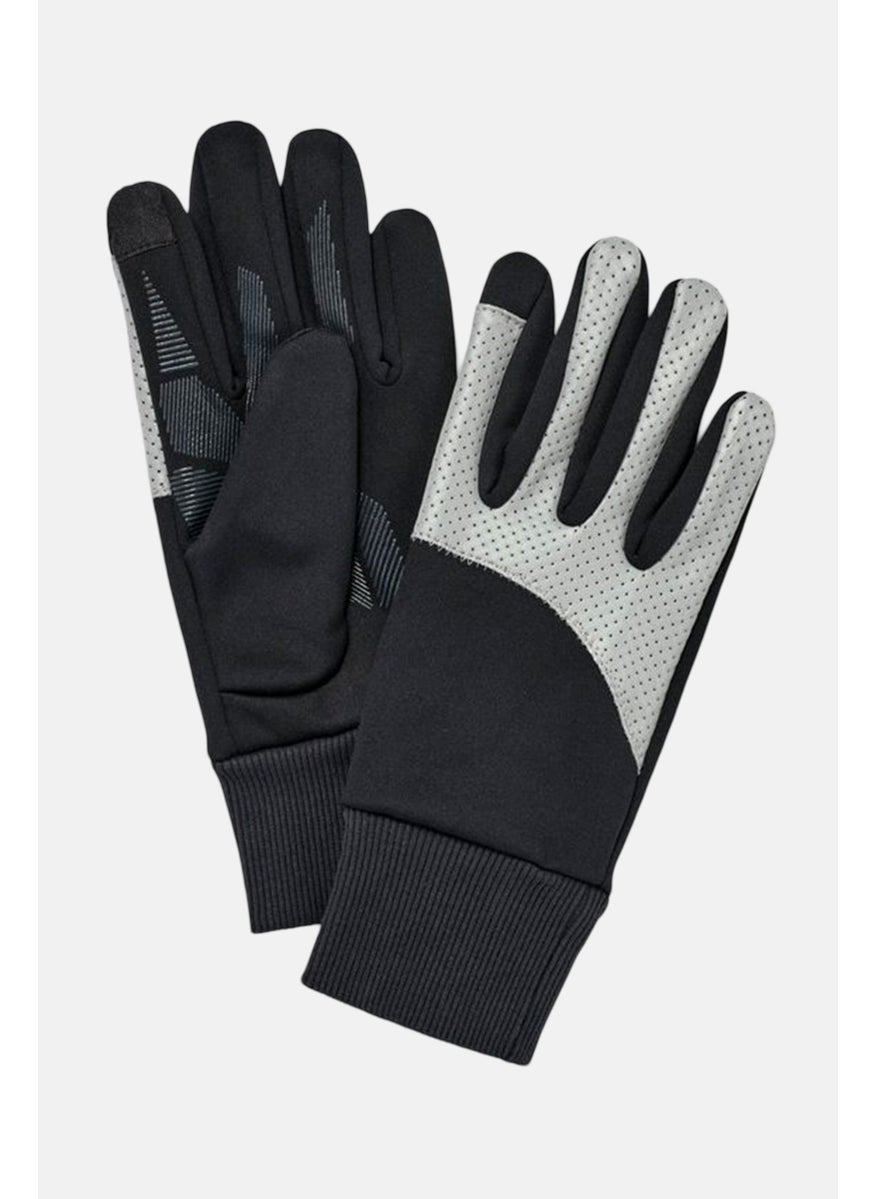 Tchibo Men 1 Pair Wind Proof Gloves, Black  - Image 2