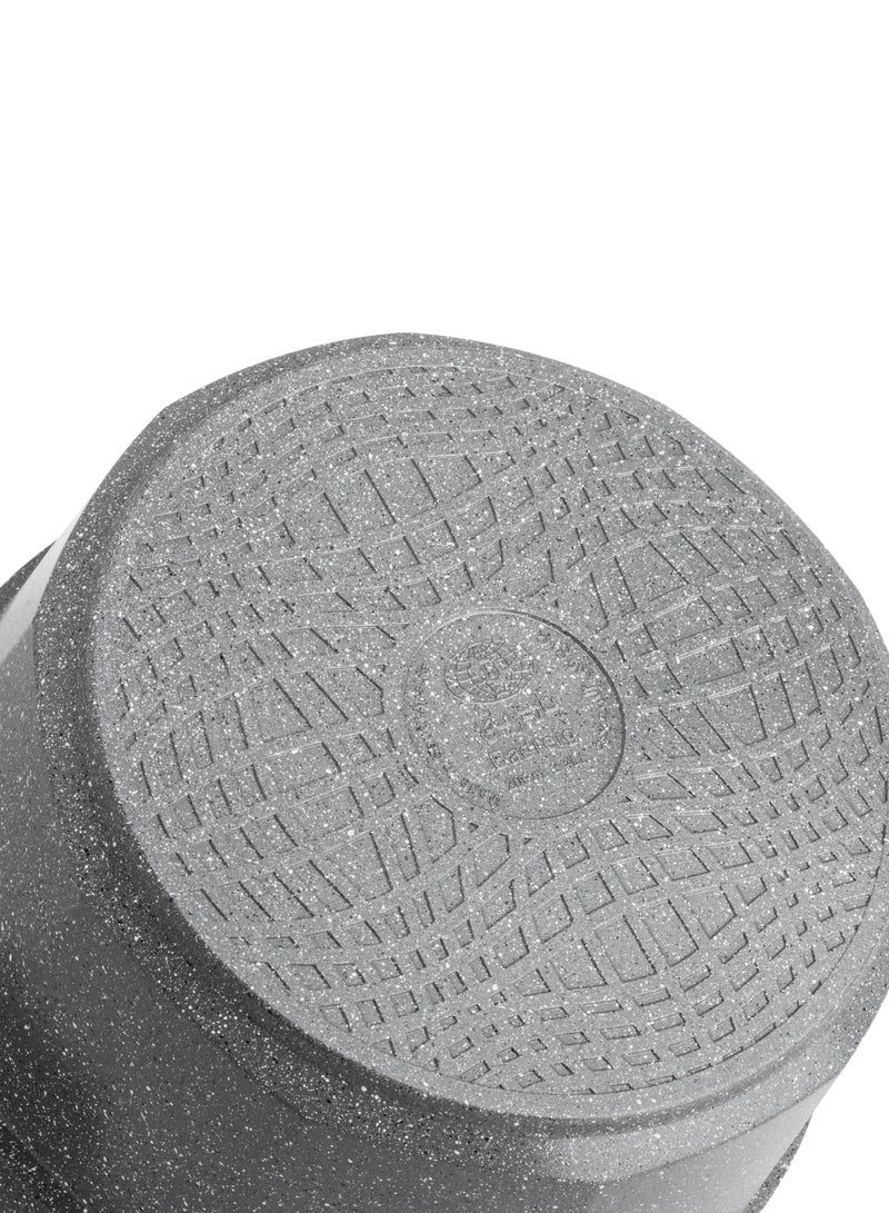 9-piece cookware set made of high-quality granite with Korean materials and specifications and Saudi industry