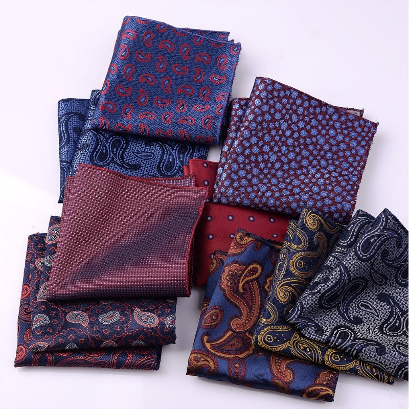 Suit Pocket Square Men'S Formal Wear Accessory Business Handkerchief Wedding Suit Chest Square Casual Fashion - Image 4