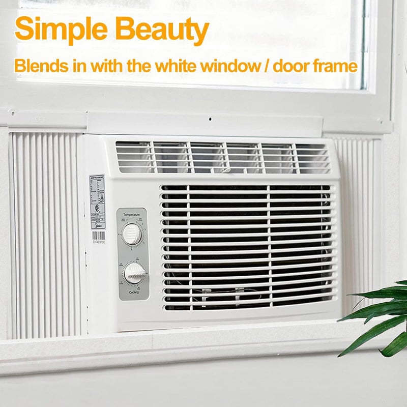 DEMEDO High Density Foam Tape Air Conditioner Window Seal, 1x1 Inch Thick Foam Stripe with Adhesive for Window AC Insulation, Weather Stripping for Doors and Windows Insulation, AC Foam Tape, White - Image 3